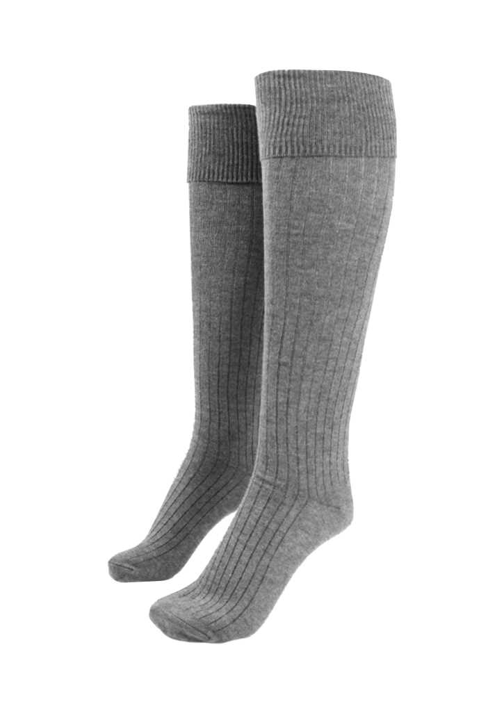 Bunnell Knee Length Wool Sock Grey